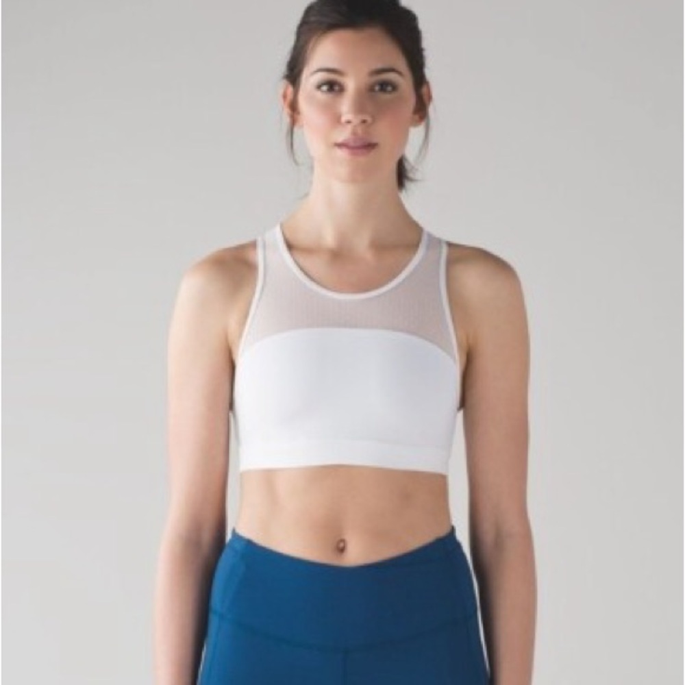 lululemon athletica White Sports Bra